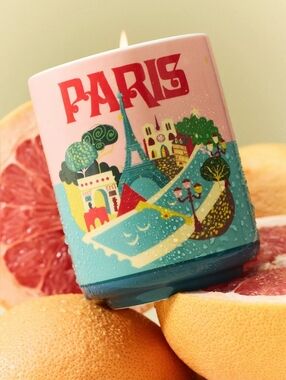Daniella Manini x Anthropologie Paris Fruity Grapefruit Spritz Ceramic Boxed Can